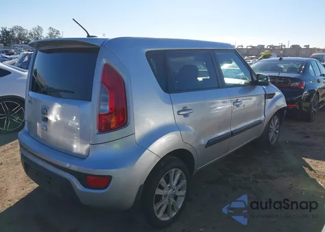 2013 Kia Soul + from USA, damaged, VIN KNDJT2A68D7555690